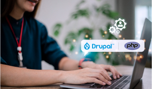 Support of Drupal versions with PHP versions Teaser Image