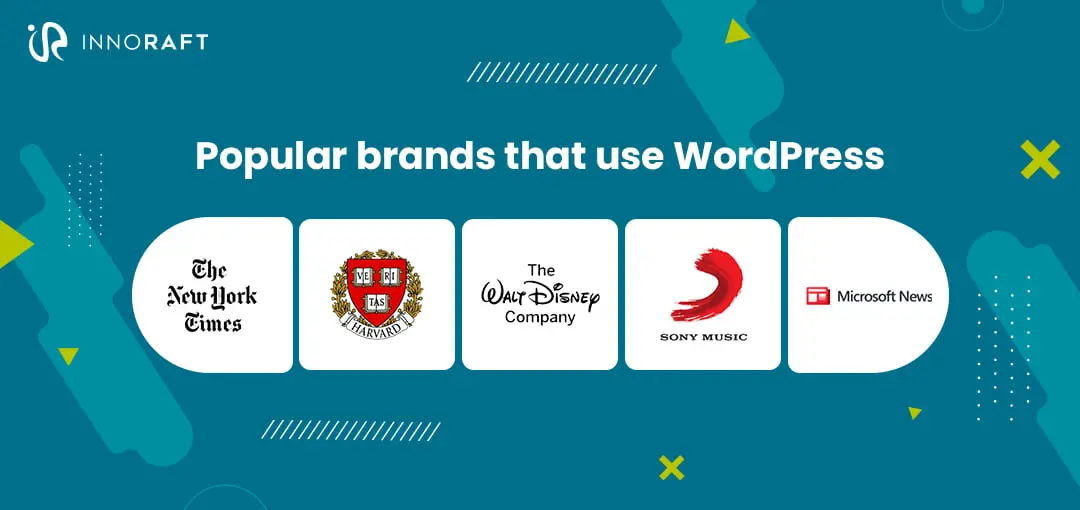 Brands that use WordPress