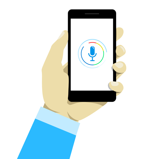 web design trends - voice search interface