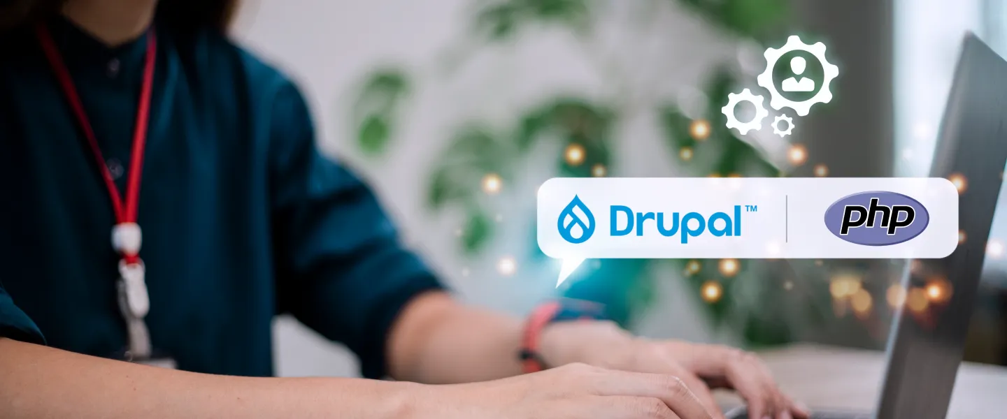  Support of Drupal versions with PHP versions Banner Image