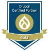 Drupal Certified Partner Gold